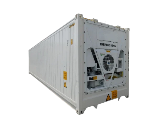 Câmara frigorífica móvel em NOVO contentor refrigerado High Cube de 40 pés